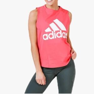 ADIDAS Pink Sleeveless Workout Top
